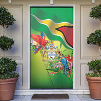 Guyana Republic Day Door Cover Happy Mashramani Flag Style