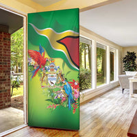 Guyana Republic Day Door Cover Happy Mashramani Flag Style