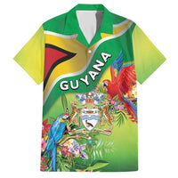 Guyana Republic Day Hawaiian Shirt Happy Mashramani Flag Style