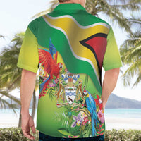 Guyana Republic Day Hawaiian Shirt Happy Mashramani Flag Style