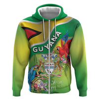 Guyana Republic Day Hoodie Happy Mashramani Flag Style