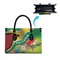 Guyana Republic Day Leather Bag Happy Mashramani Flag Style