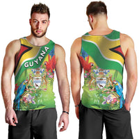 Guyana Republic Day Men Tank Top Happy Mashramani Flag Style