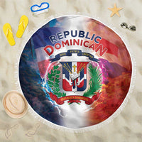 Dominican Republic Beach Blanket Happy Independence Day
