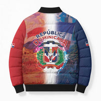 Dominican Republic Bomber Puffer Jacket Happy Independence Day