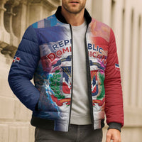 Dominican Republic Bomber Puffer Jacket Happy Independence Day