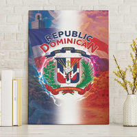 Dominican Republic Canvas Wall Art Happy Independence Day