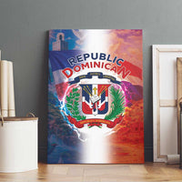 Dominican Republic Canvas Wall Art Happy Independence Day