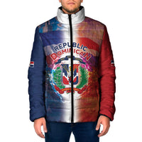 Dominican Republic Padded Jacket Happy Independence Day