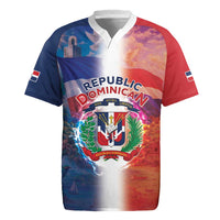 Dominican Republic Rugby Jersey Happy Independence Day