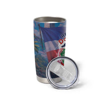 Dominican Republic Tumbler Cup Happy Independence Day