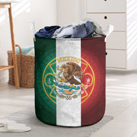 Mexico Aztec Laundry Basket Flag Style