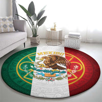 Mexico Aztec Round Carpet Flag Style