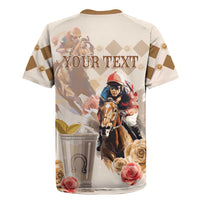 Personalized Kentucky 151st Anniversary Horse Racing Rugby Jersey Mint Julep Beige Version LT05