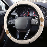 Kentucky 151st Anniversary Horse Racing Steering Wheel Cover Mint Julep Beige Version LT05