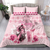 Kentucky Horse Racing Bedding Set 151st Anniversary Mint Julep Pink Version LT05