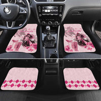 Personalized Kentucky Horse Racing Car Mats 151st Anniversary Mint Julep Pink Version LT05