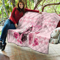 Kentucky Horse Racing Quilt 151st Anniversary Mint Julep Pink Version LT05