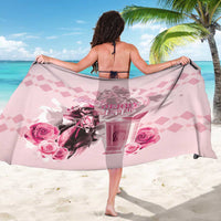 Kentucky Horse Racing Sarong 151st Anniversary Mint Julep Pink Version LT05