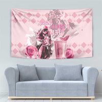 Kentucky Horse Racing Tapestry 151st Anniversary Mint Julep Pink Version LT05