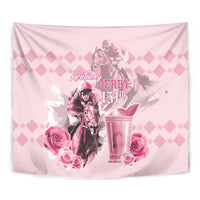 Kentucky Horse Racing Tapestry 151st Anniversary Mint Julep Pink Version LT05