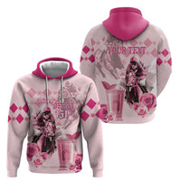 Personalized Kentucky Horse Racing Zip Hoodie 151st Anniversary Mint Julep Pink Version LT05