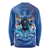 Personalized Boi Caprichoso Long Sleeve Shirt Brazil Folklore Festival - Wonder Print Shop