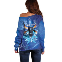 Personalized Boi Caprichoso Off Shoulder Sweater Brazil Folklore Festival - Wonder Print Shop