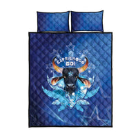 Boi Caprichoso Quilt Bed Set Brazil Folklore Festival - Wonder Print Shop