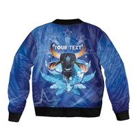Personalized Boi Caprichoso Sleeve Zip Bomber Jacket Brazil Folklore Festival - Wonder Print Shop