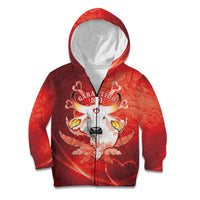 Personalized Boi Garantido Kid Hoodie Brazil Folklore Festival - Wonder Print Shop