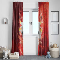 Boi Garantido Window Curtain Brazil Folklore Festival - Wonder Print Shop