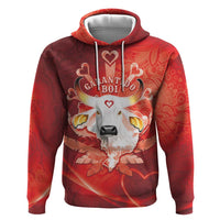 Personalized Boi Garantido Zip Hoodie Brazil Folklore Festival - Wonder Print Shop