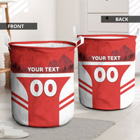 Custom Switzerland Football 2026 Laundry Basket Swiss Alps Special Style