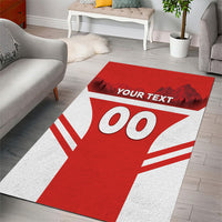 Custom Switzerland Football 2026 Area Rug Swiss Alps Special Style