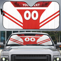 Custom Switzerland Football 2026 Auto Sun Shade Swiss Alps Special Style