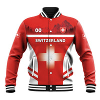 Custom Switzerland Football 2026 Baseball Jacket Swiss Alps Special Style