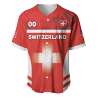 Custom Switzerland Football 2026 Baseball Jersey Swiss Alps Special Style