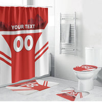 Custom Switzerland Football 2026 Bathroom Set Swiss Alps Special Style