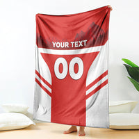 Custom Switzerland Football 2026 Blanket Swiss Alps Special Style