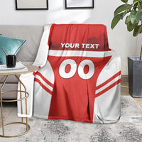 Custom Switzerland Football 2026 Blanket Swiss Alps Special Style