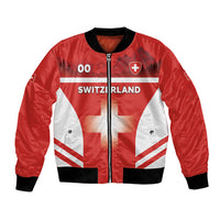 Custom Switzerland Football 2026 Bomber Jacket Swiss Alps Special Style