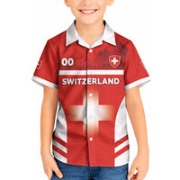 Custom Switzerland Football 2026 Kid Hawaiian Shirt Swiss Alps Special Style