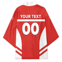 Custom Switzerland Football 2026 Kimono Swiss Alps Special Style