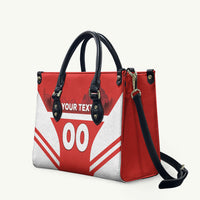 Custom Switzerland Football 2026 Leather Bag Swiss Alps Special Style