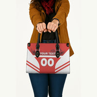 Custom Switzerland Football 2026 Leather Bag Swiss Alps Special Style