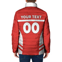 Custom Switzerland Football 2026 Padded Jacket Swiss Alps Special Style