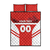 Custom Switzerland Football 2026 Quilt Bed Set Swiss Alps Special Style
