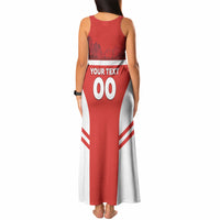 Custom Switzerland Football 2026 Tank Maxi Dress Swiss Alps Special Style