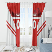 Custom Switzerland Football 2026 Window Curtain Swiss Alps Special Style